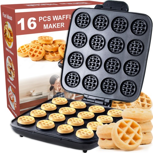 Pcs mini waffle maker - 16,